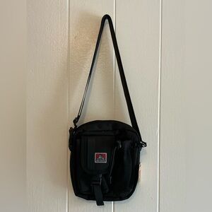 A HTF NWT From Japan Nylon Ben Davis Black Crossbody Handbag Shoulder Bag